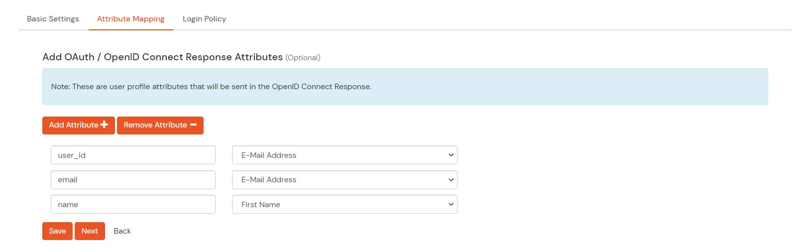 Single Sign-On (SSO) for Odoo : Attribute mapping