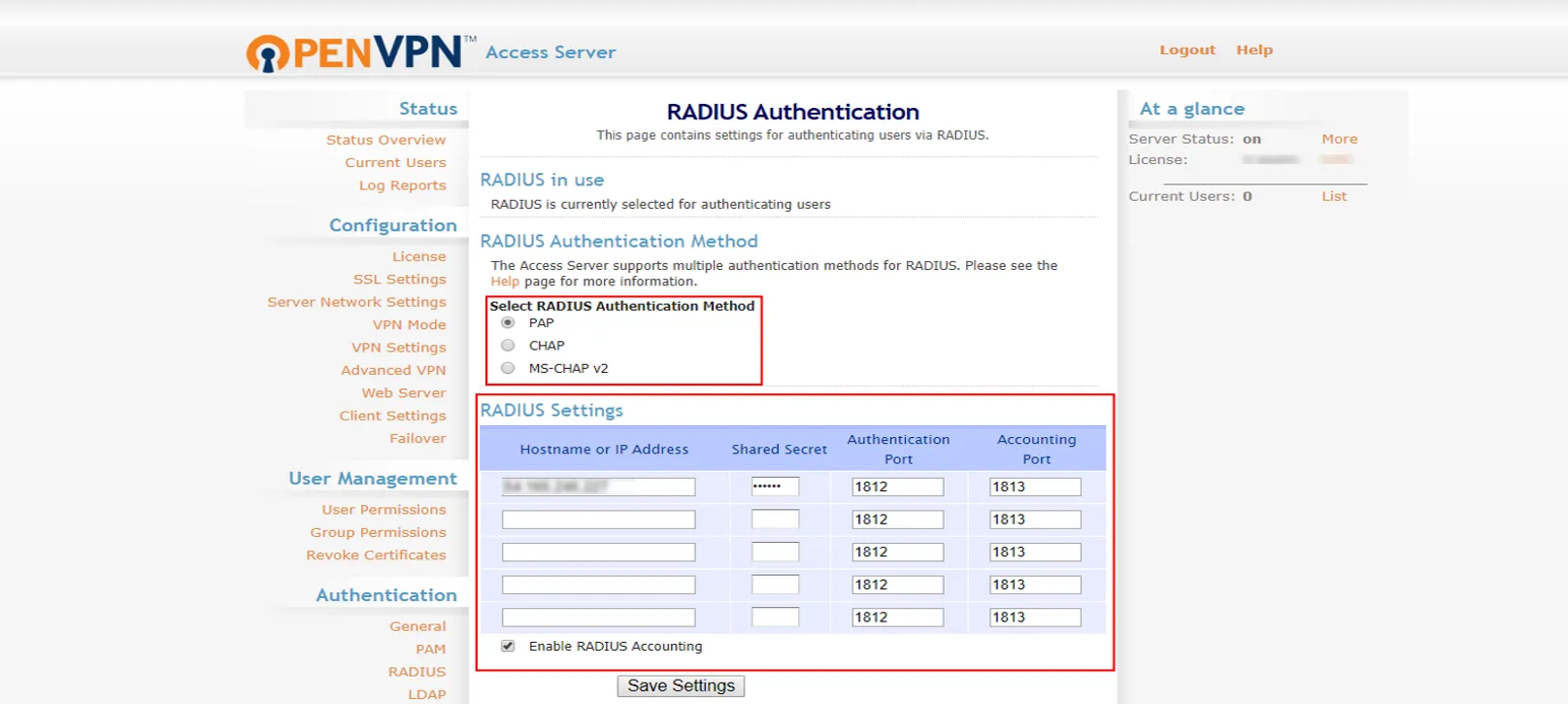 OpenVPN Multi-Factor authentication (MFA/2FA) :configure IP and Shared Secret