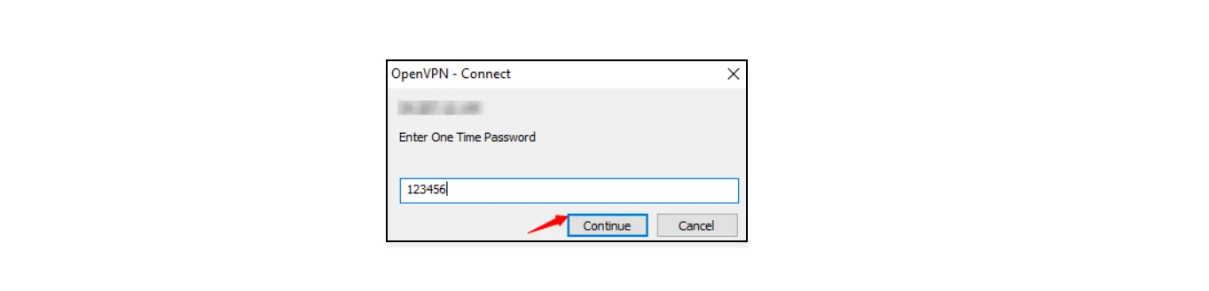 OpenVPN Two-Factor Authentication (2FA/MFA): Enter 2Fa code to connect with VPN