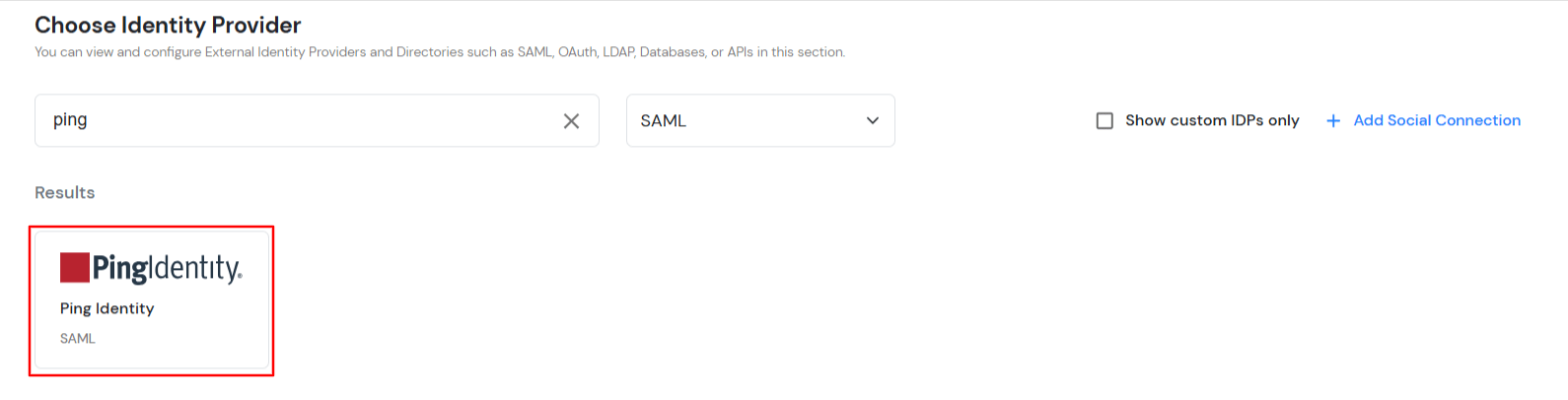 Oracle EBS SSO Ping:  Search Ping