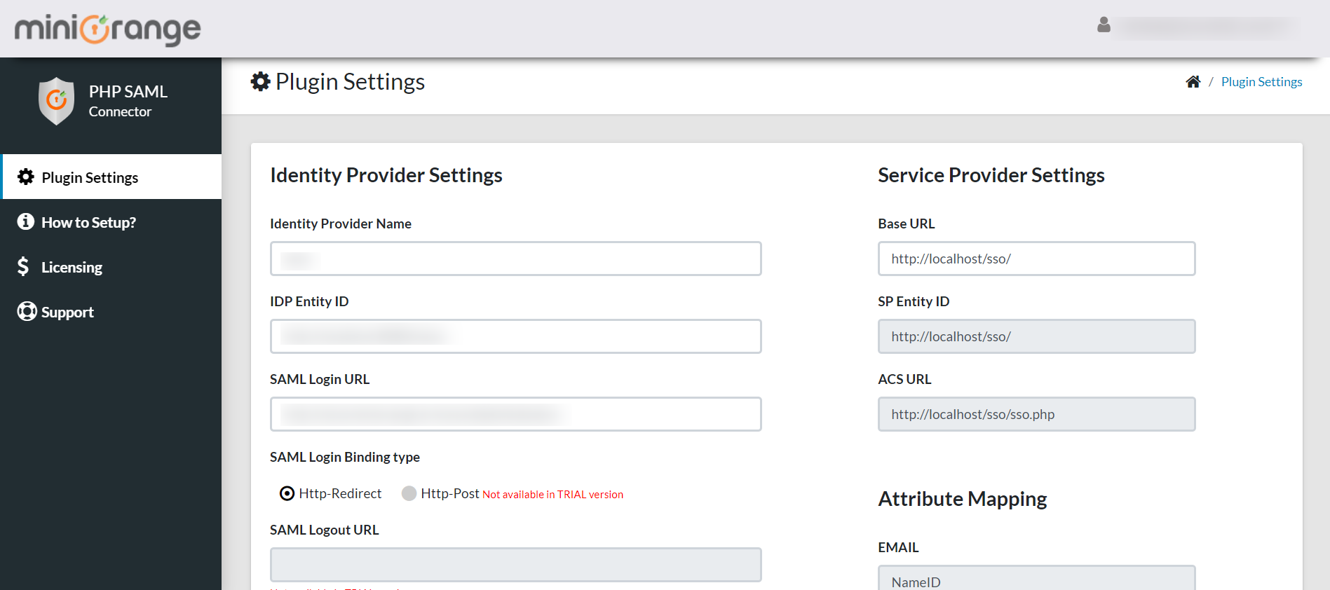 Two factor-authentication for osTicket | Support Ticketing System:php_saml_connector