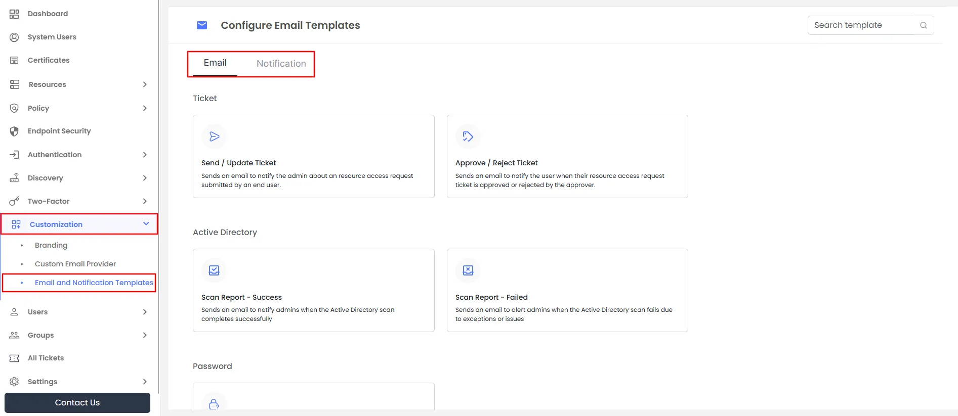 Configure and Manage Custom Email Provider in miniOrange PAM