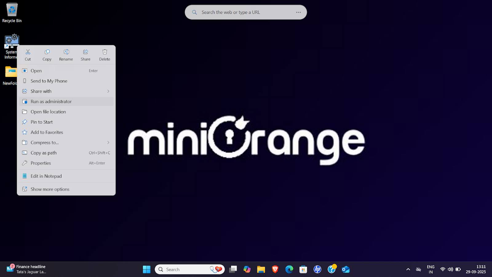 EPM Ticketing: Run as administrator