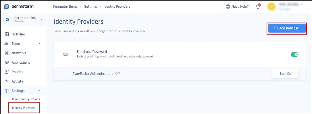 Go to Metadata link Perimeter81 SAML SSO
