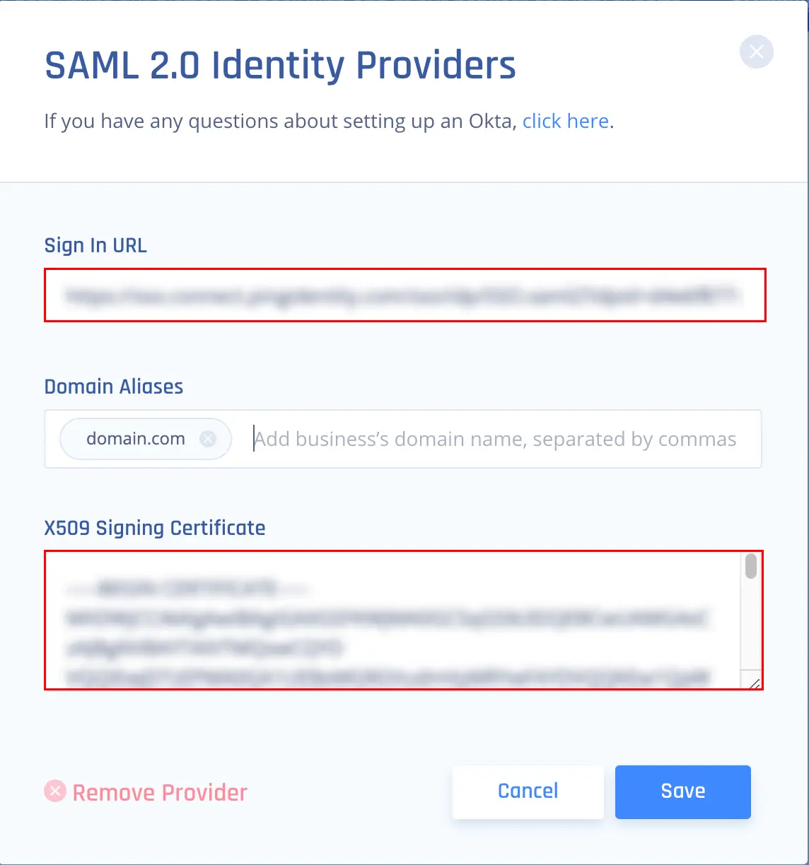 Go to Metadata link Perimeter81 SAML SSO