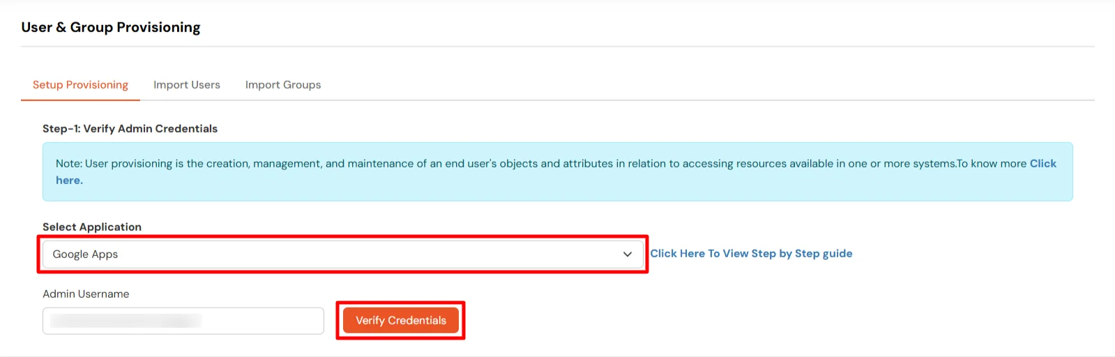 Google Workspace Provisioning Setup