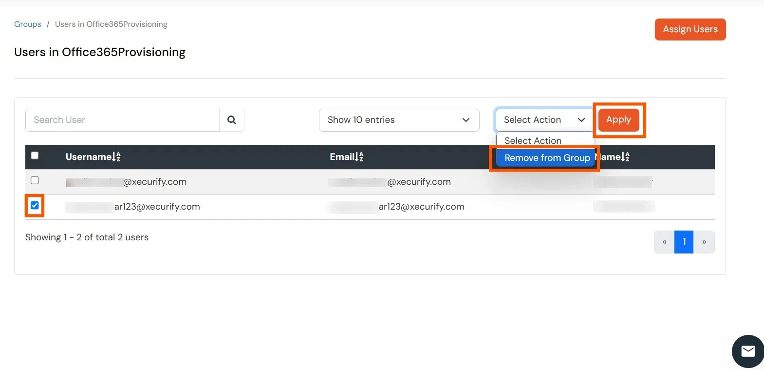 Removing a user from Office 365 provisioning group