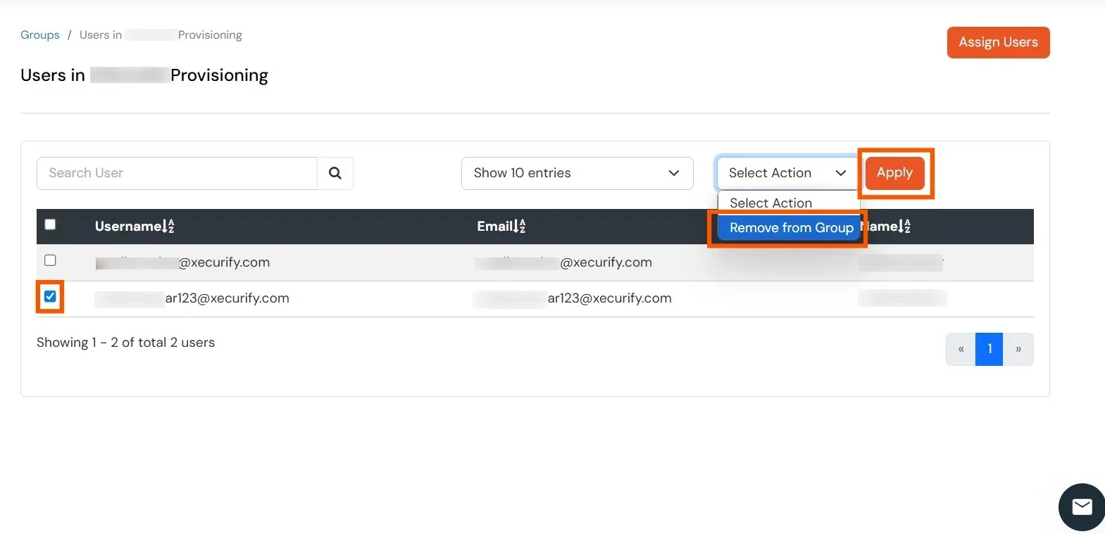 Removing a user from Github SCIM Provisioning group