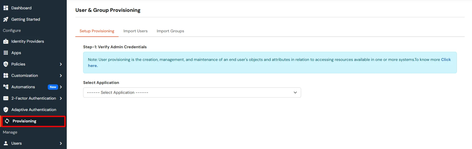 SAP Successfactors Provisioning : Go to Provisioning