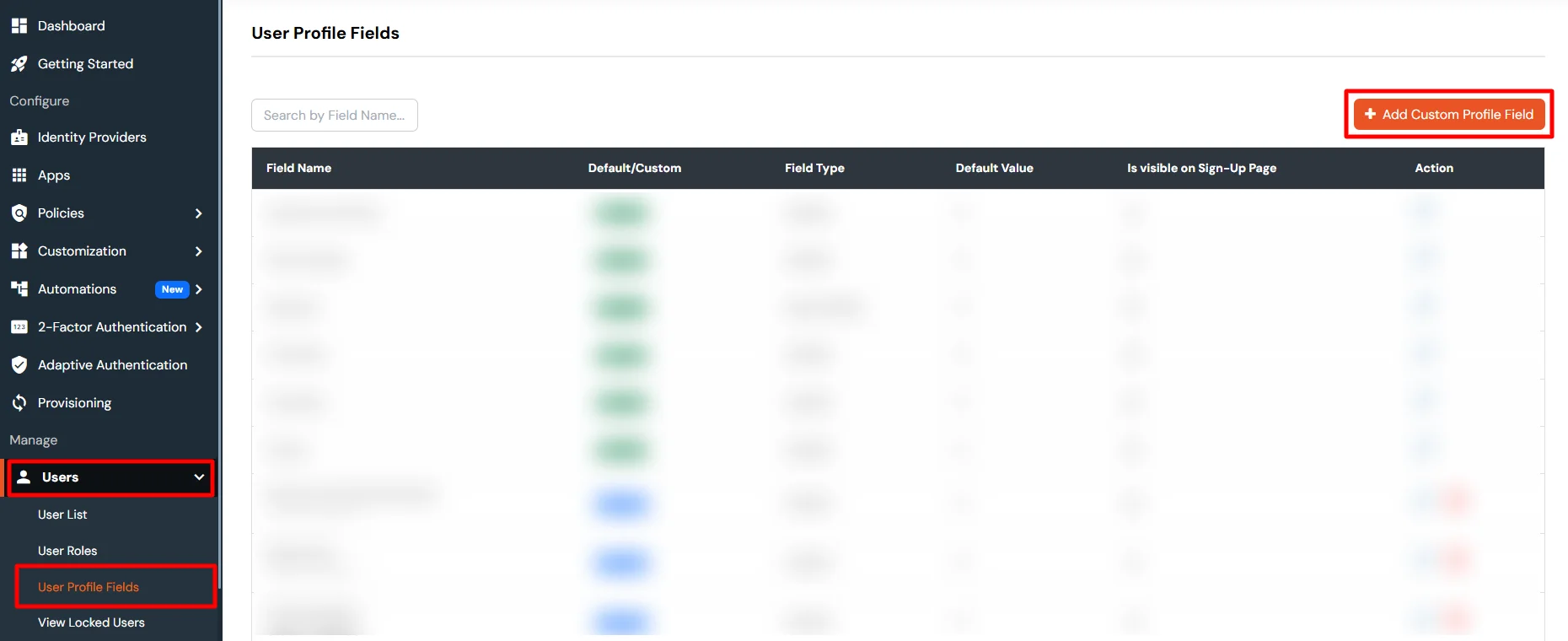 Salesforce User Provisioning: User Profile