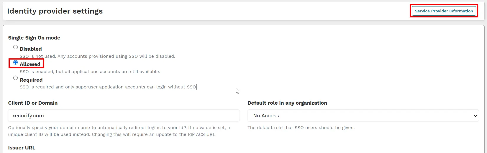 Configure runZero Single Sign-On (SSO): runZero SP metadata