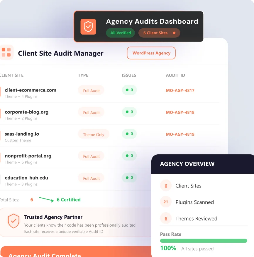 Illustration for agencies WordPress