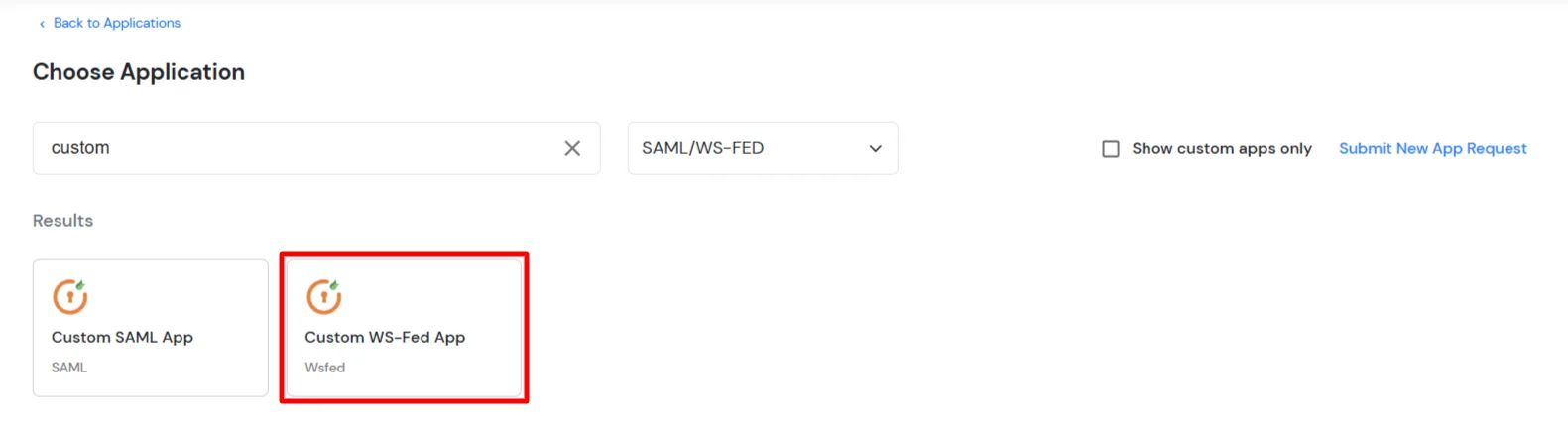Exchange OWA Single Sign-on (SSO) select SAML tab