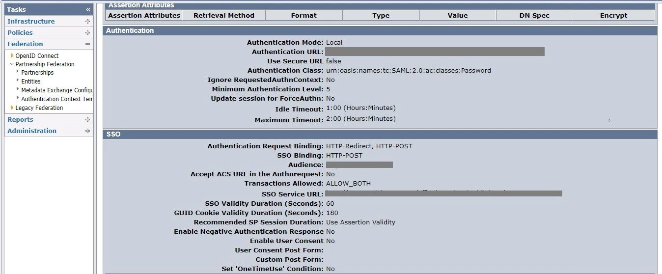 SiteMinder SAML Single Sign-On (SSO)