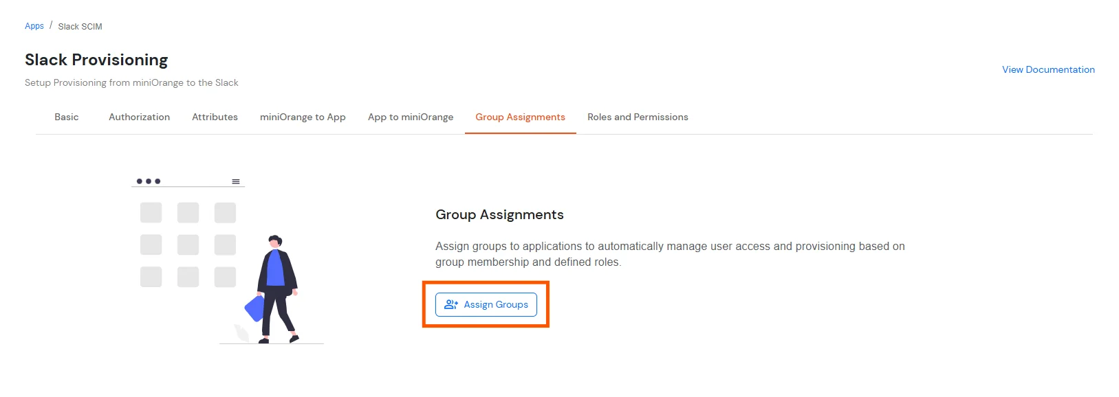 Slack SCIM Provisioning - assign groups for automated user provisioning to Slack