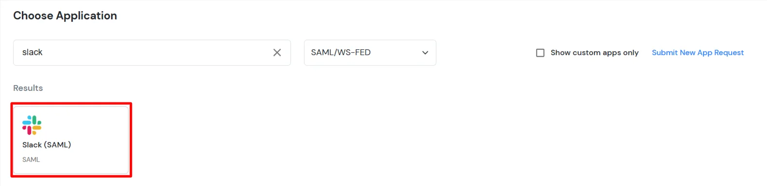 Slack Single Sign-On (SSO) manage apps
