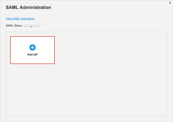 Smartsheet Single Sign On (sso) SAML administration add idp