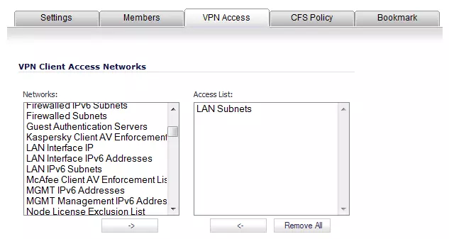 SonicWall SSL VPN Two Factor Authentication: VPN access