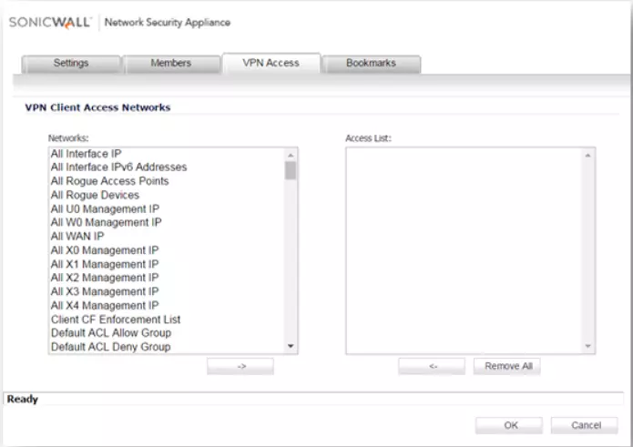 SonicWall SSL VPN Multi Factor Authentication: VPN access