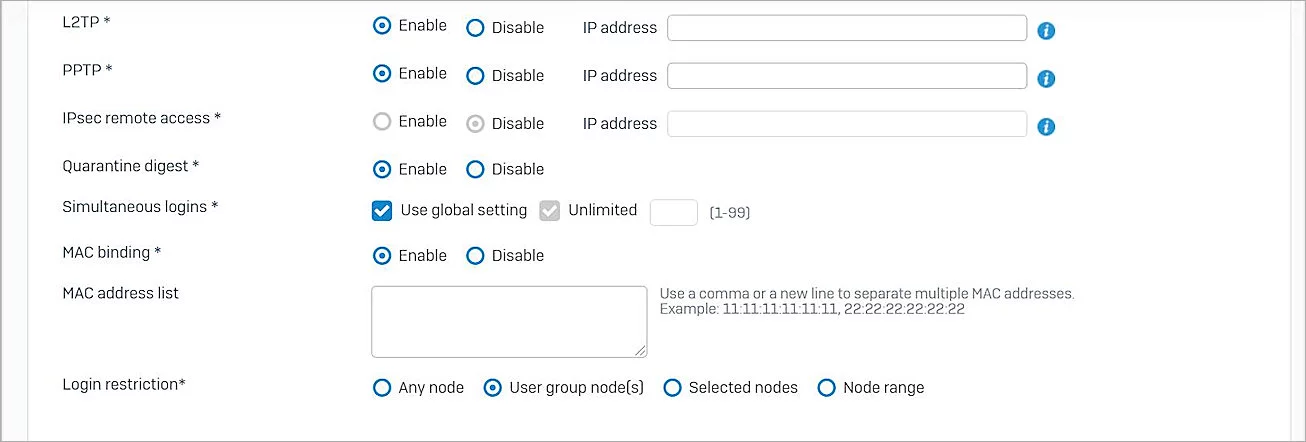 Two-Factor Authentication (2FA/MFA) for Sophos XG Firewall