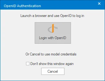 Single Sign-On (sso)for Sparx Systems Click Login with OpenID