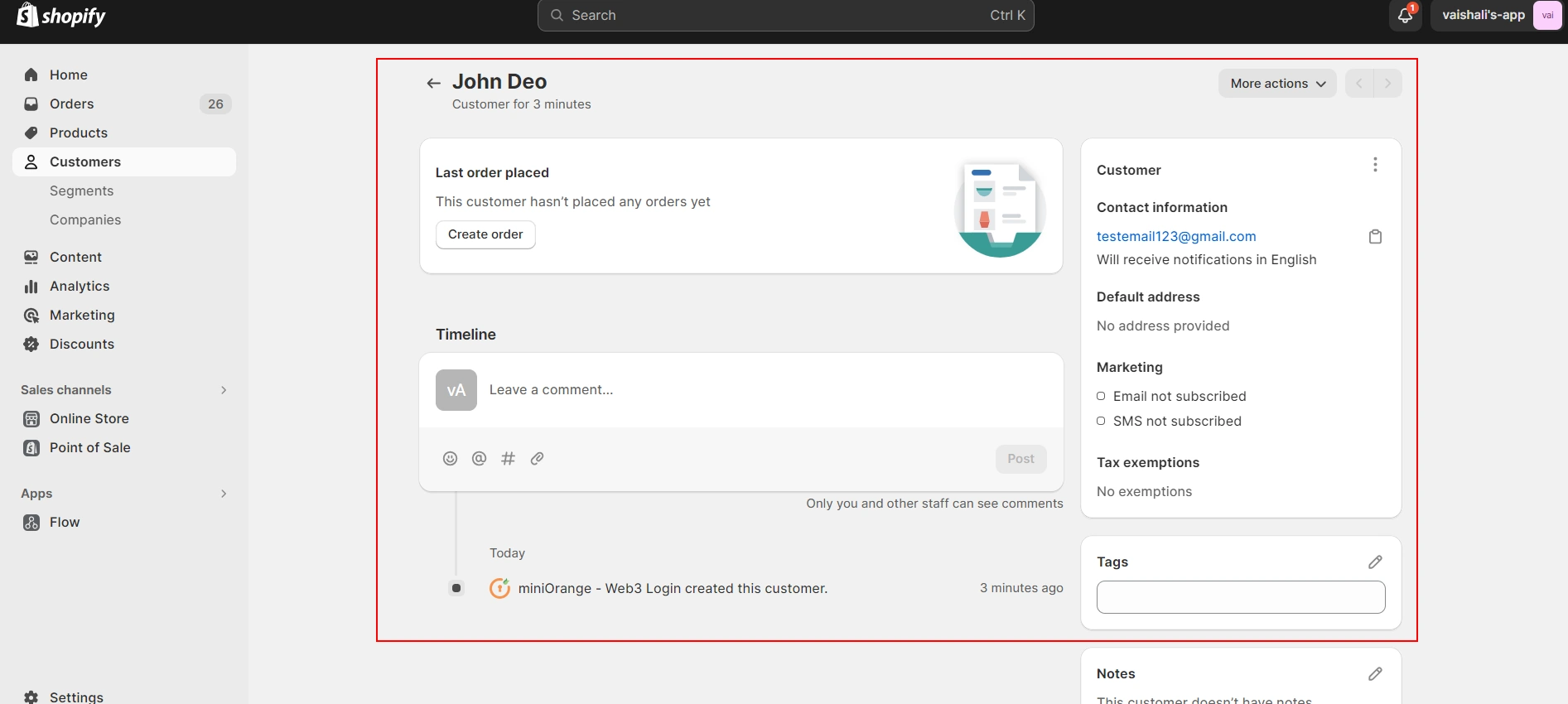 HubSpot Shopify Integration