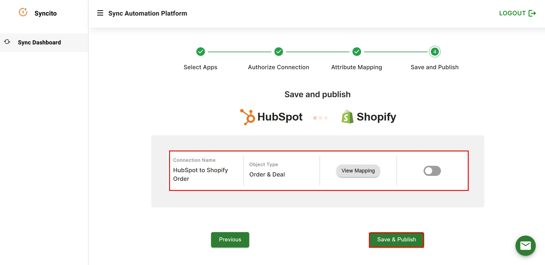HubSpot Shopify Integration