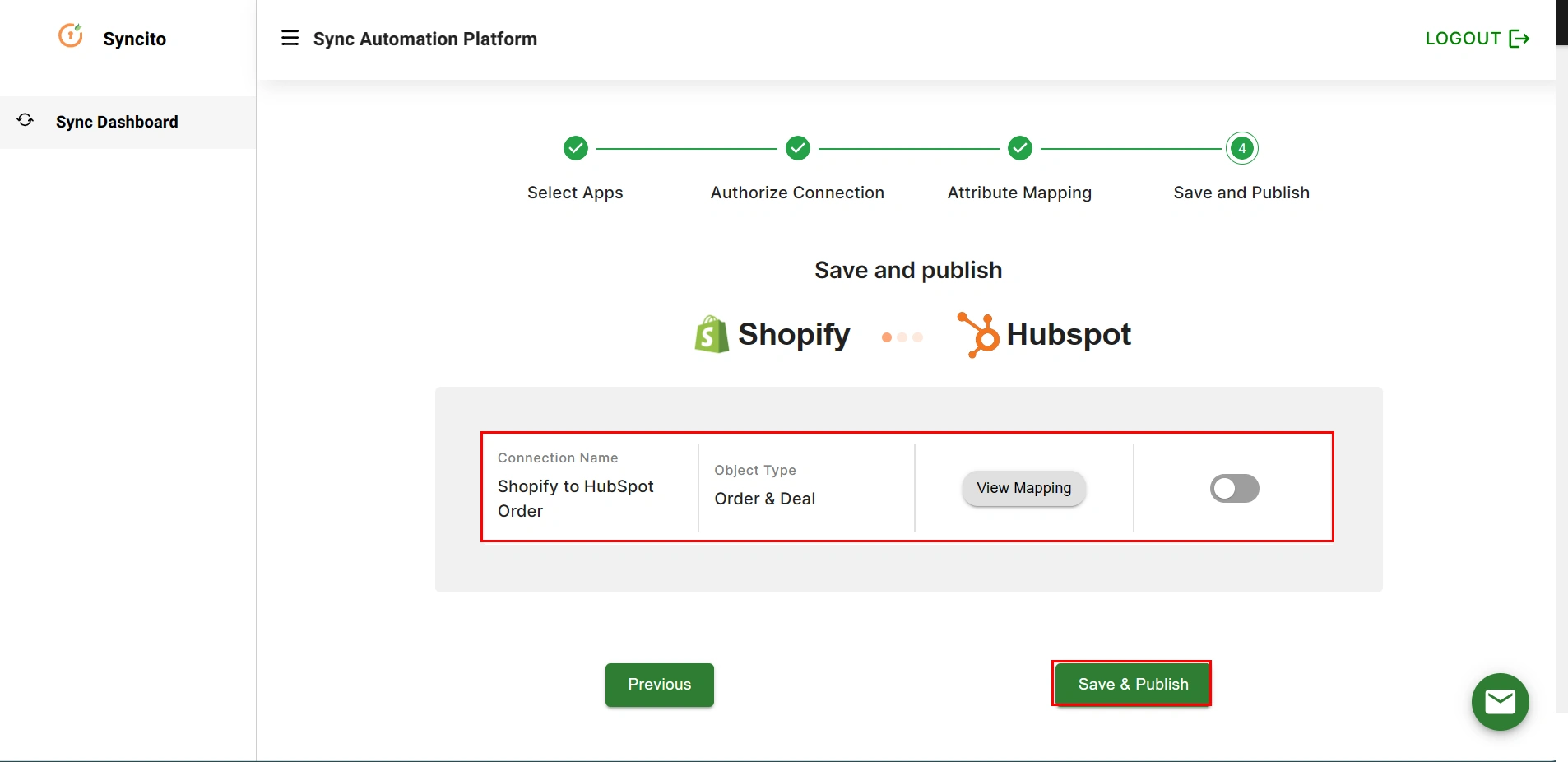 HubSpot Shopify Integration