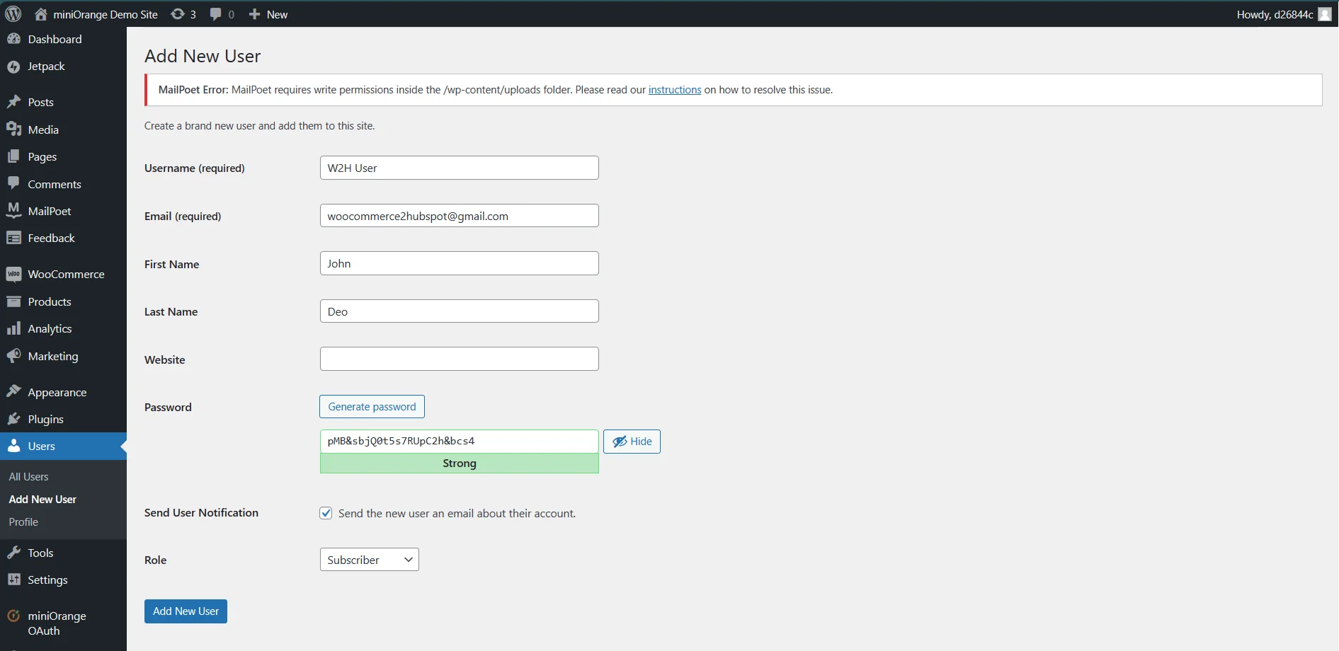  HubSpot WooCommerce Integration