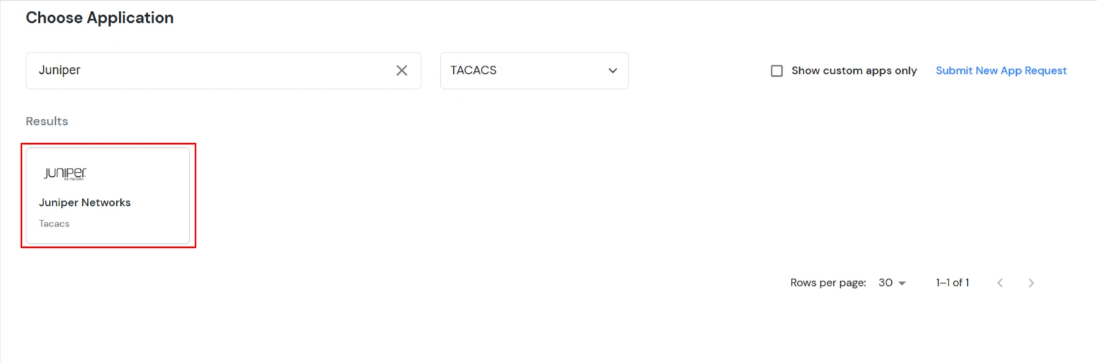 2FA Two-Factor Authentication for Juniper Routers and Switches : Select your TACACS Client