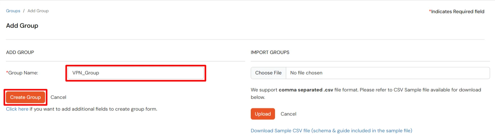 MFA/Two-Factor Authentication(2FA) for Palo Alto Networks  Create Groups