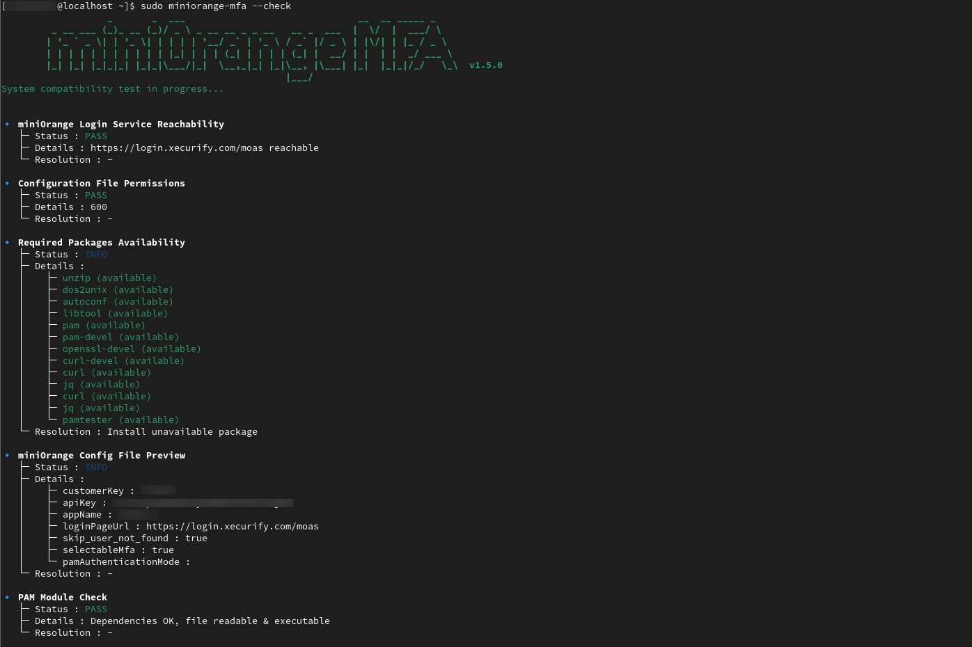 Troubleshoot while testing MFA configuration