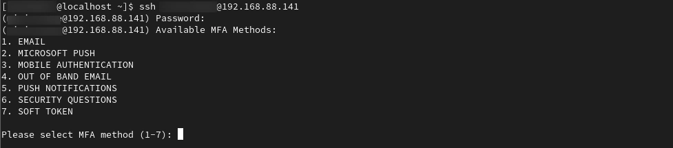 Testing final configuration of Two-factor Authentication
