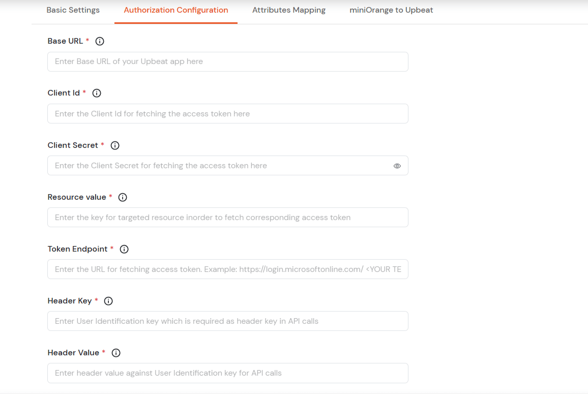Upbeat Provisioning