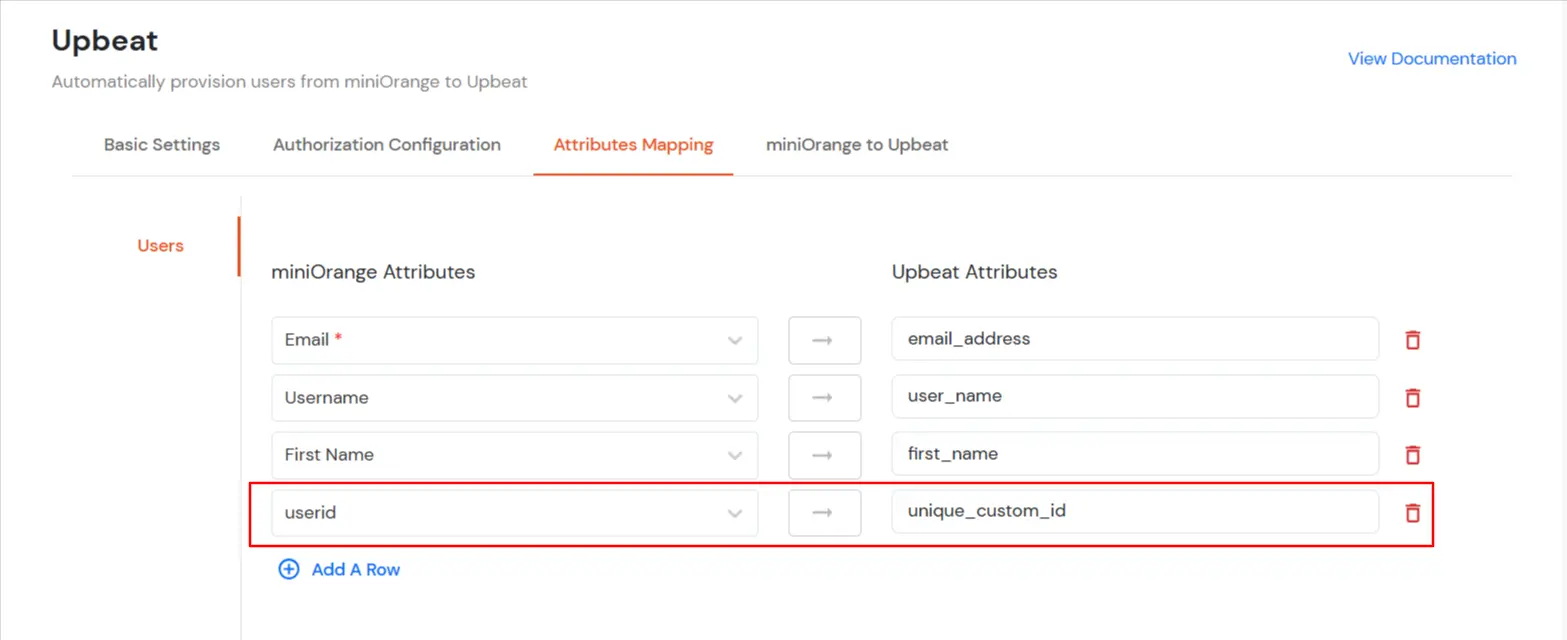 Upbeat Provisioning
