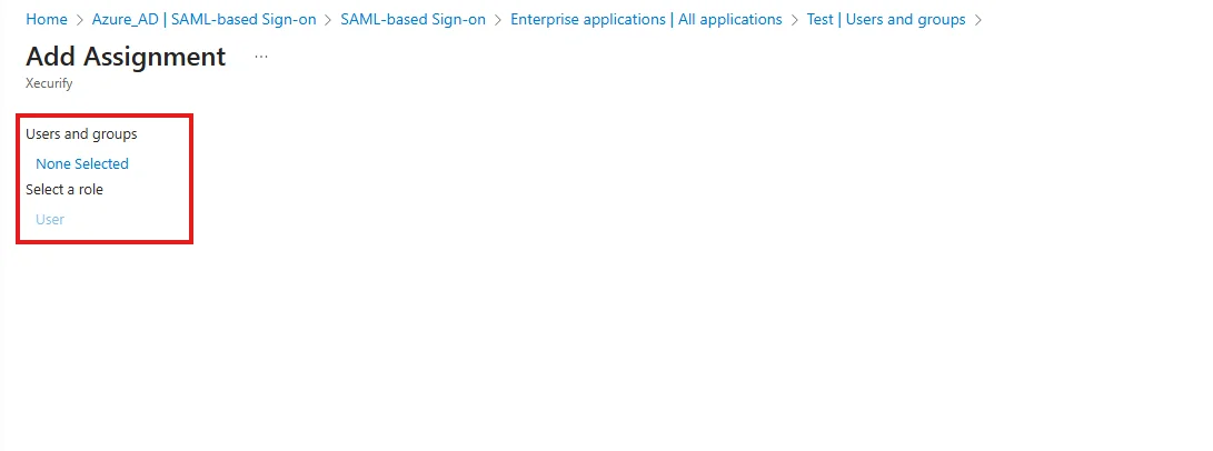 BigCommerce Microsoft Entra ID: Add Assignment