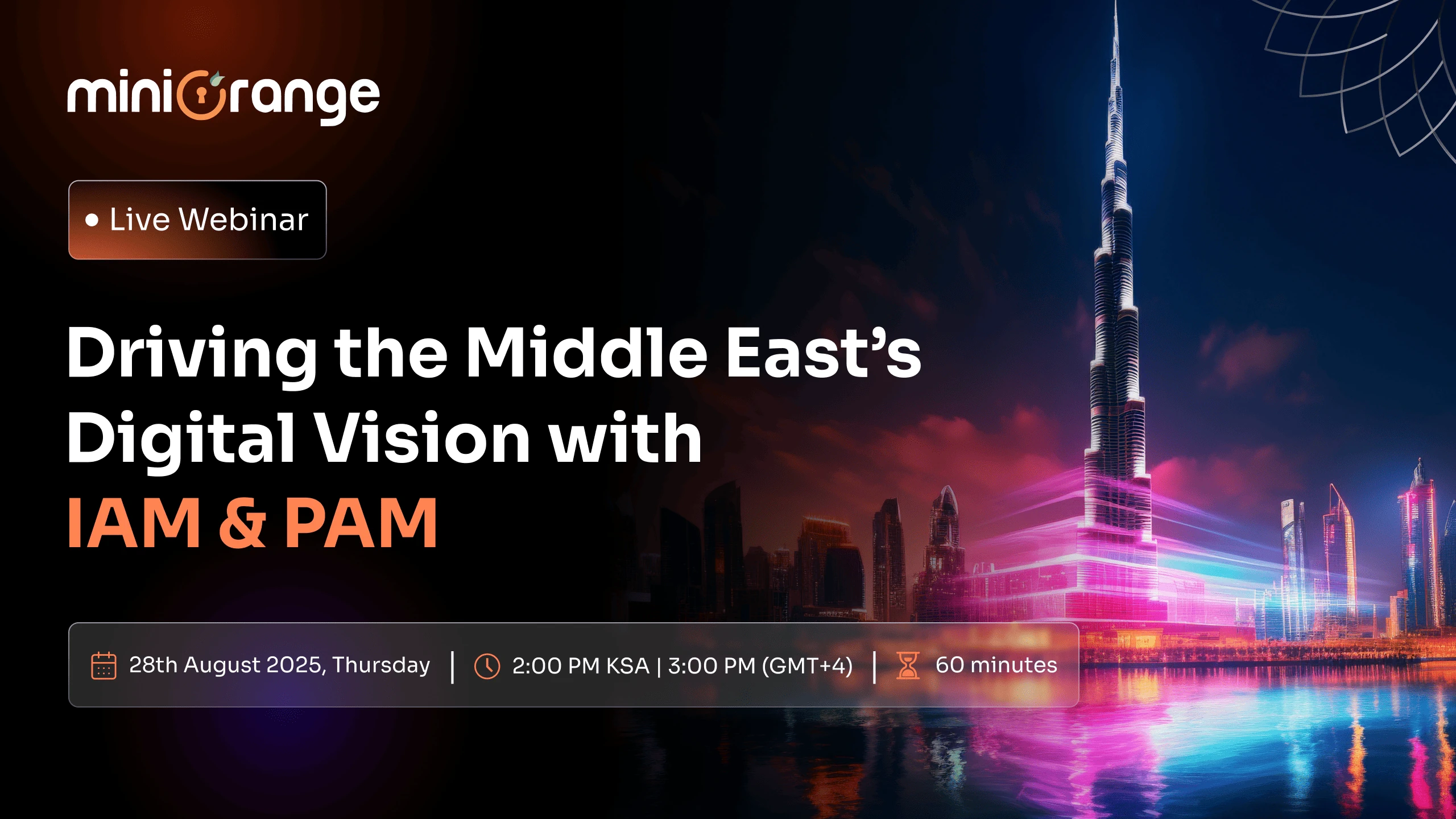 Driving the Middle East's Digital Vision with IAM & PAM