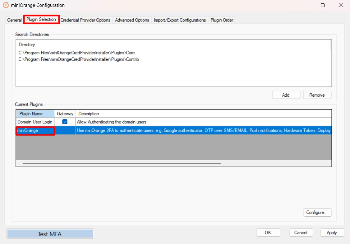 Integrate Windows Remote Desktop Protocol (RDP) 2FA/MFA module