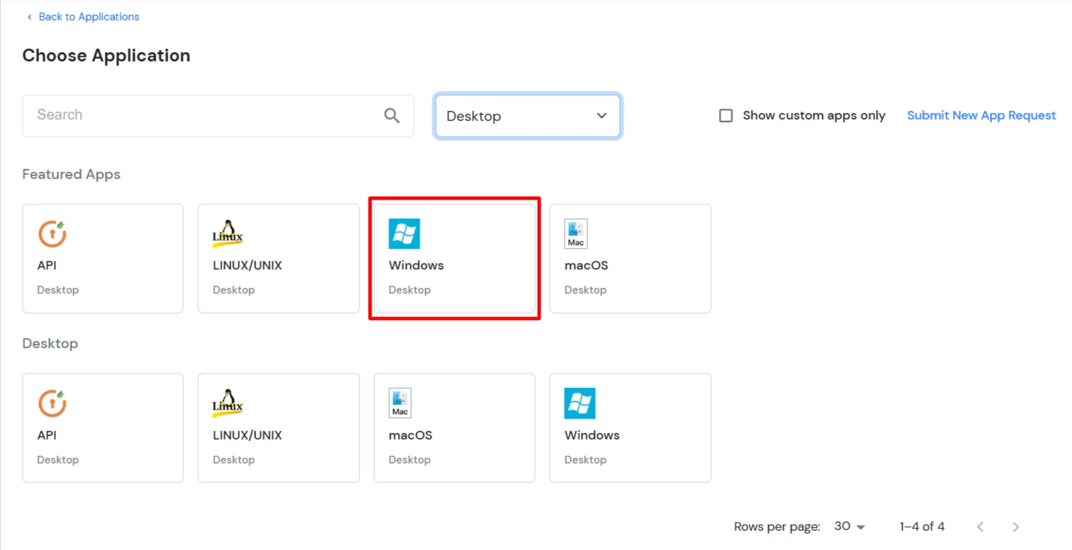 Add Windows App to setup two-factor authentication