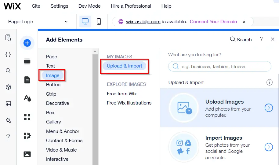 Upload Downloaded Image file