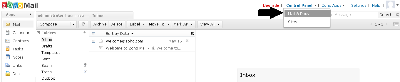 Zoho IP Restriction: Admin panel for SAML